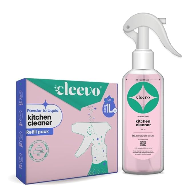 Kitchen Cleaner Spray- 1L Bottle Pack I All-in-One Kitchen Surface Cleaner