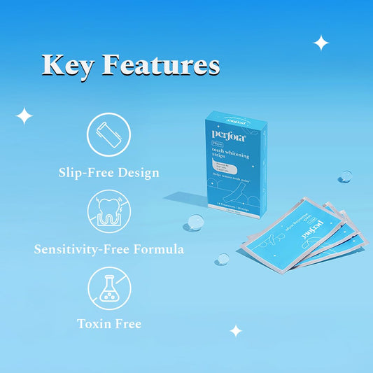 Perfora Teeth Whitening Strips - Pack of 3 Treatments (6 Strips)