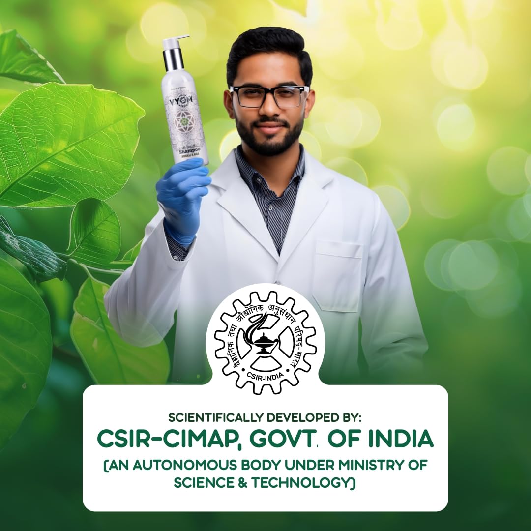 Anti-Hairfall Shampoo 250ml | Bhringraj & Amla with Reetha & Shikakai | 250ml