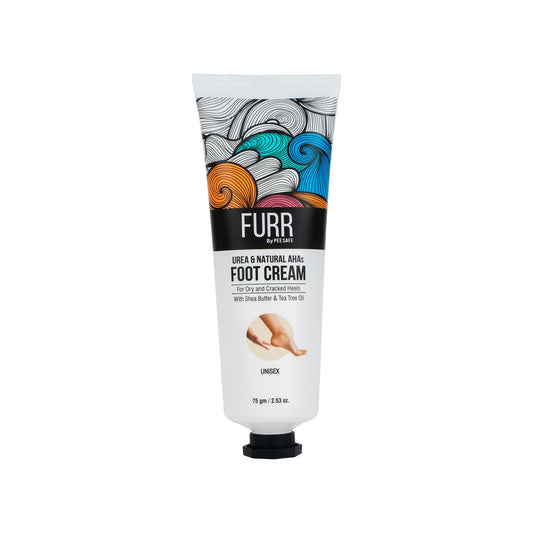 FURR 10% Urea & Natural AHAs Foot Cream by Pee safe | 75g