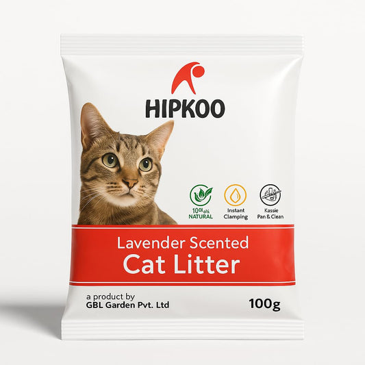 Cat Litter 100 gm 100% Natural Lavender Scented