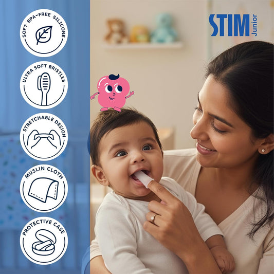 STIM Junior Infant Kit - Ultimate Oral Care for Babies!