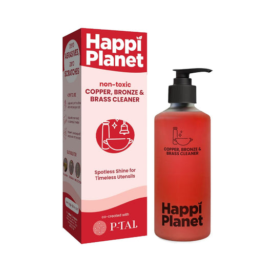 Copper, Bronze & Brass Cleaner | 300 Ml | Non-Toxic, Plant Based