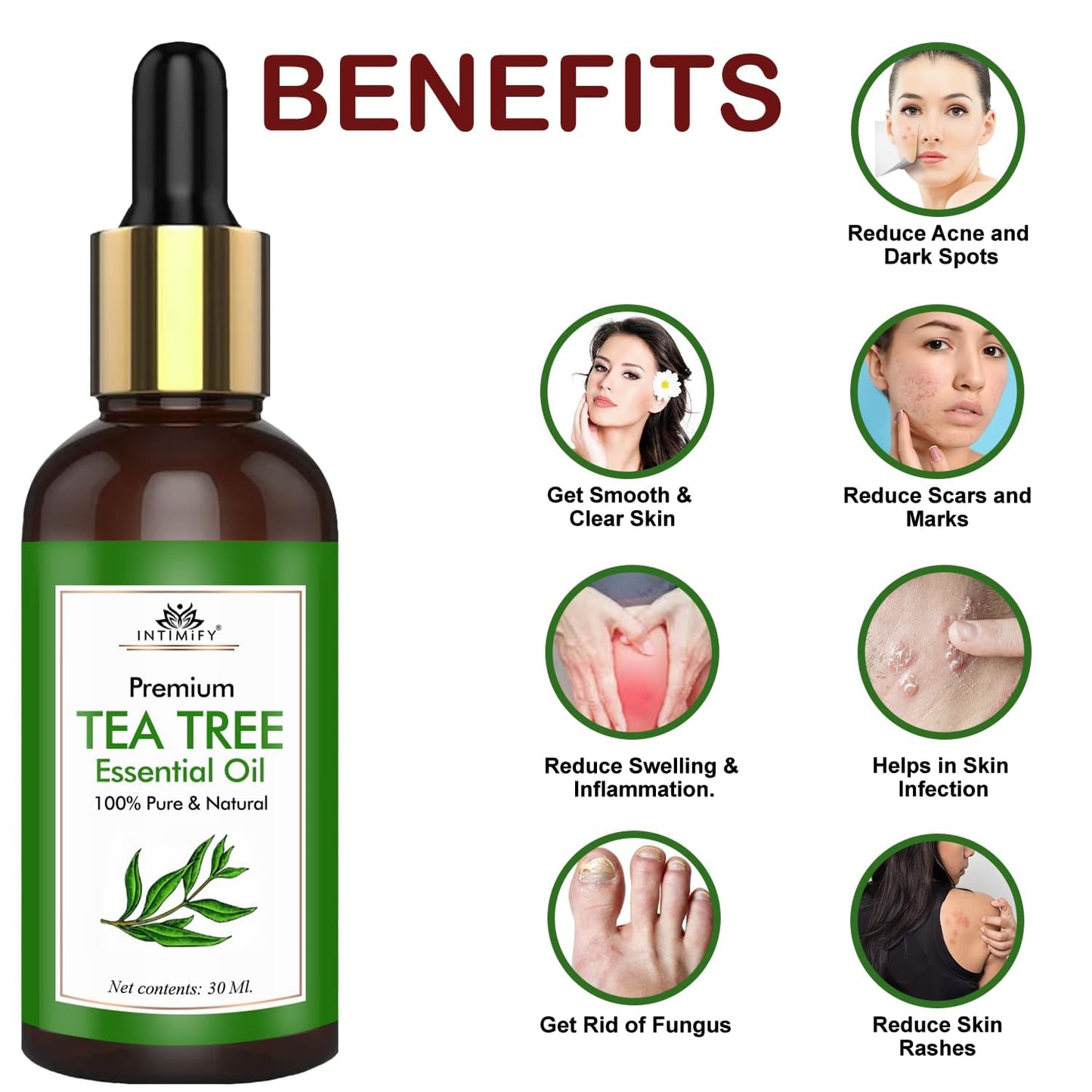 INTIMIFY Tea Tree Essential Oil | 30 ml