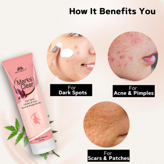 Dark Spot, Scar Cream For Face, Acne Scars Cream For Women & Men, Work on all Skin Type (20 gm)