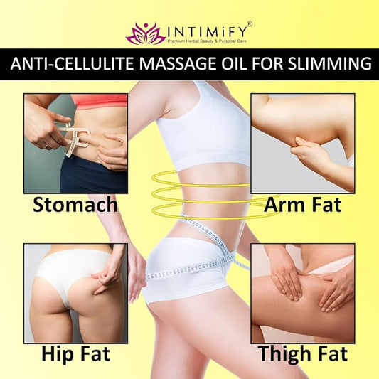 INTIMIFY Ginger Oil For Weight Loss Belly Fat, Fat Loss Oil (30ml)