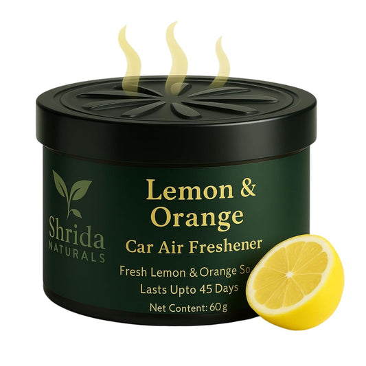 Lemon and Orange Car Air Freshener Gel 60g – Car Perfume