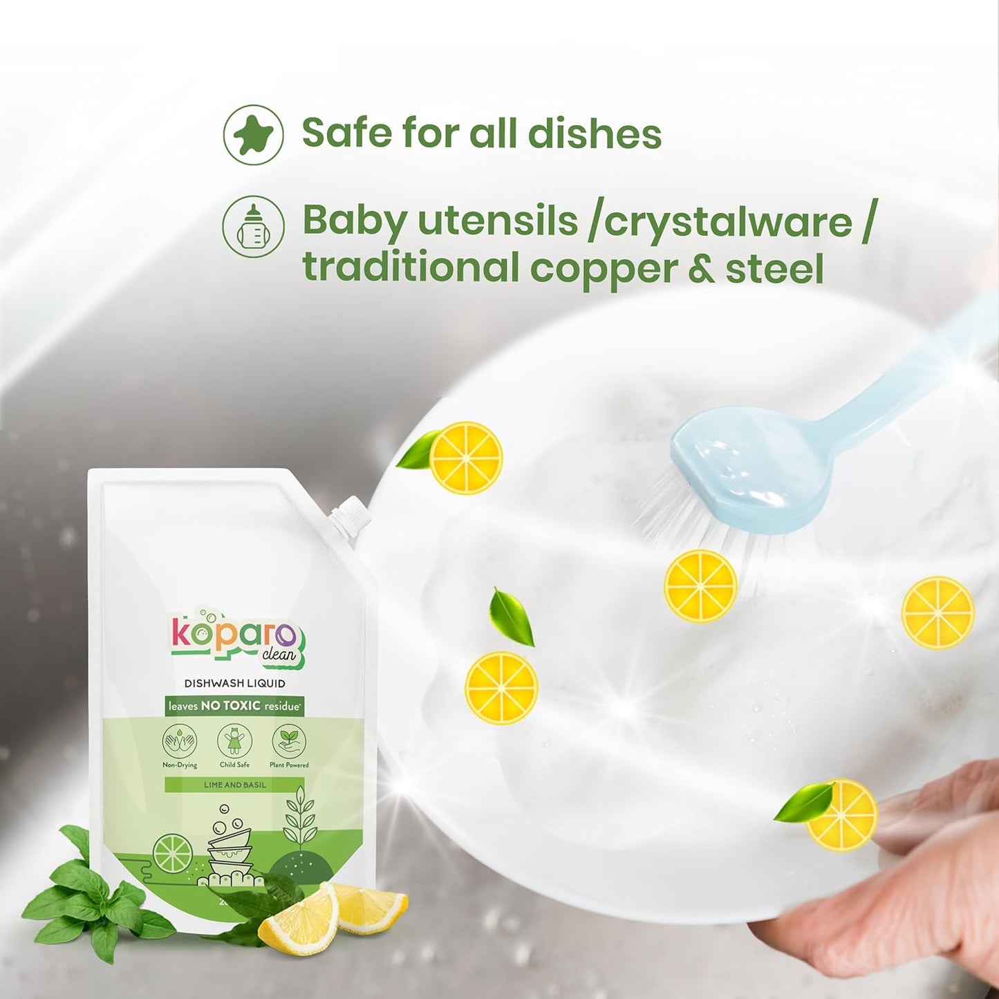 Natural Dishwashing Liquid ( 2 Litres )