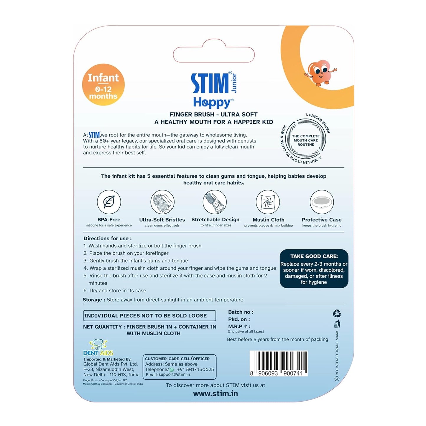 STIM Junior Infant Kit: Safe & Effective Dental Care