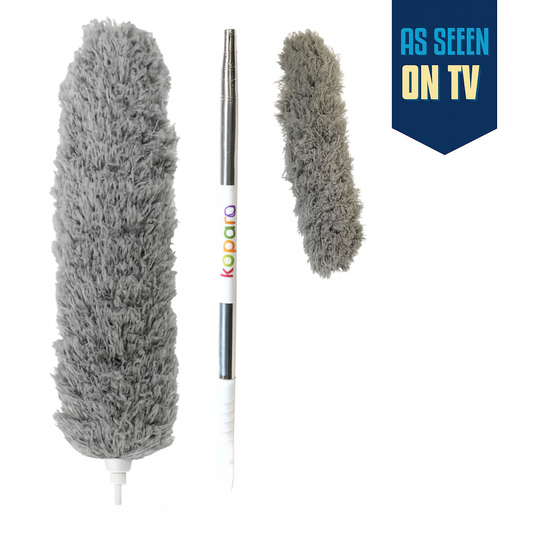 Microfiber Duster – Washable, Lint-Free & Ultra Soft - Extendable up to 10ft