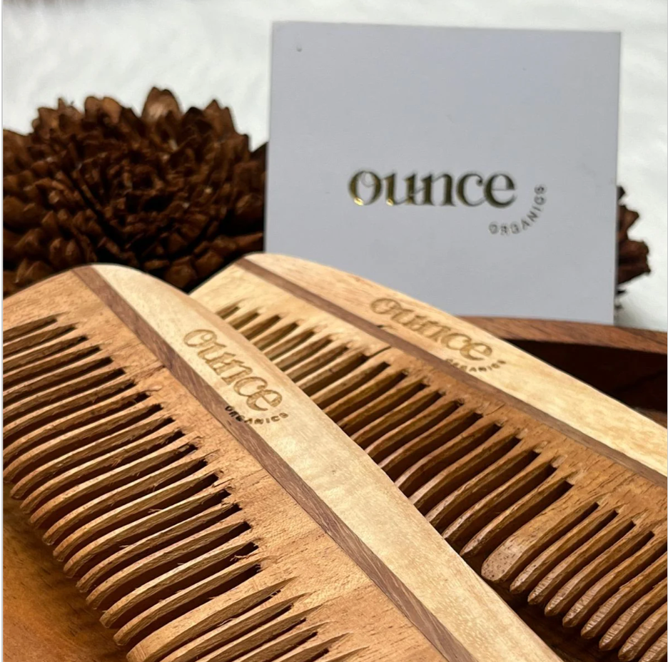 DUAL NEEM COMB ( Anti - Hairfall, Frizz Control, Eco - Friendly ) Pack Of 1