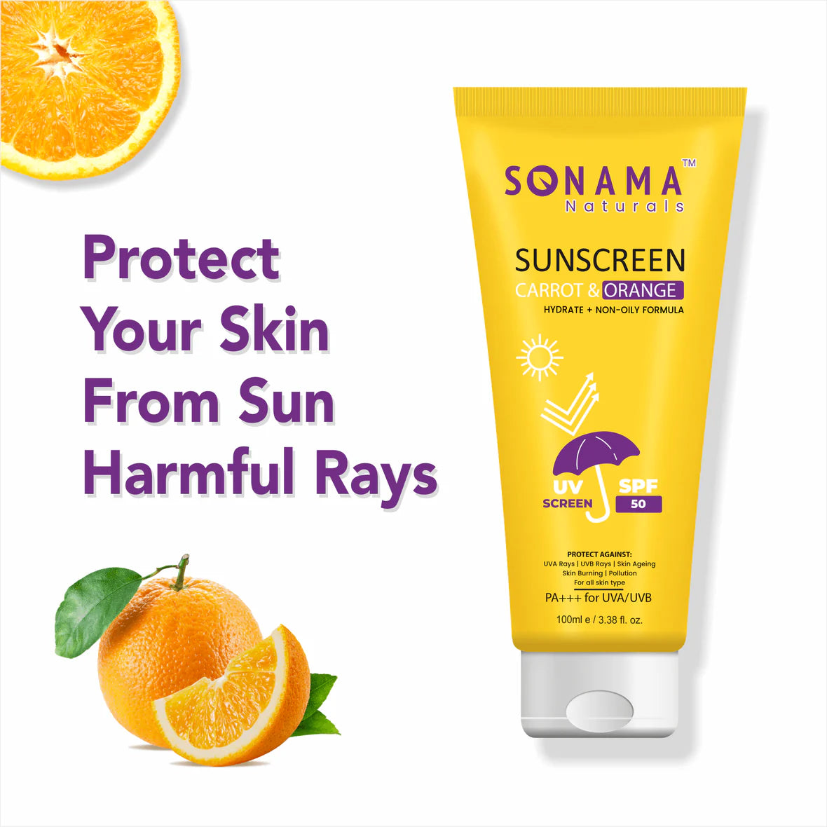 Sonama Naturals Sunscreen SPF 50 PA+++