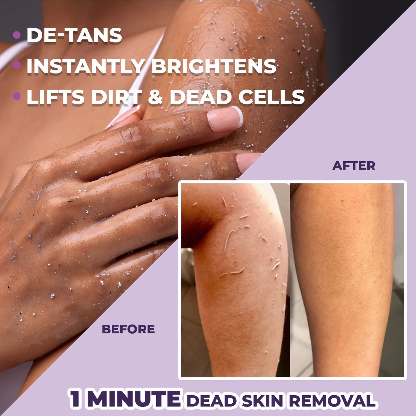 Sanfe Instant Tan & Dead Skin Removal Exfoliating Gel | 200gm