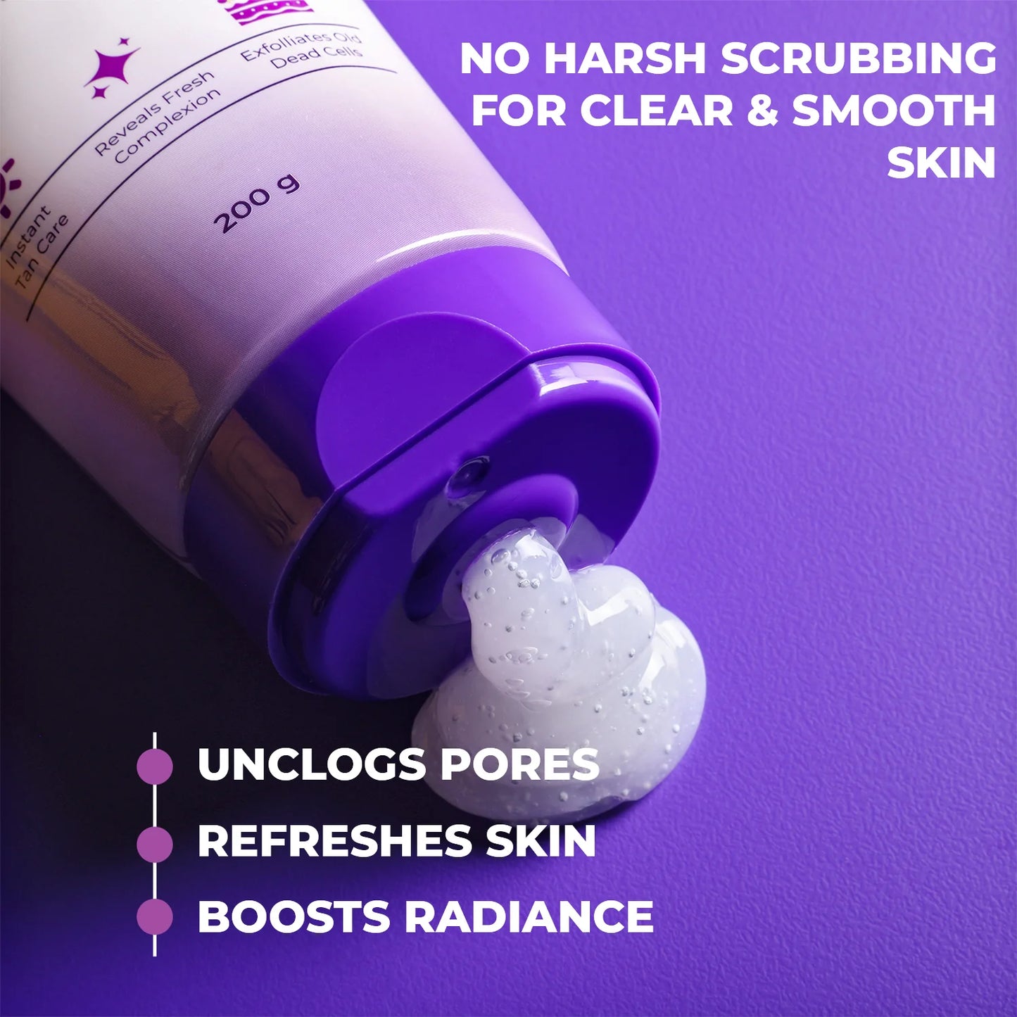 Sanfe Instant Tan & Dead Skin Removal Exfoliating Gel | 200gm