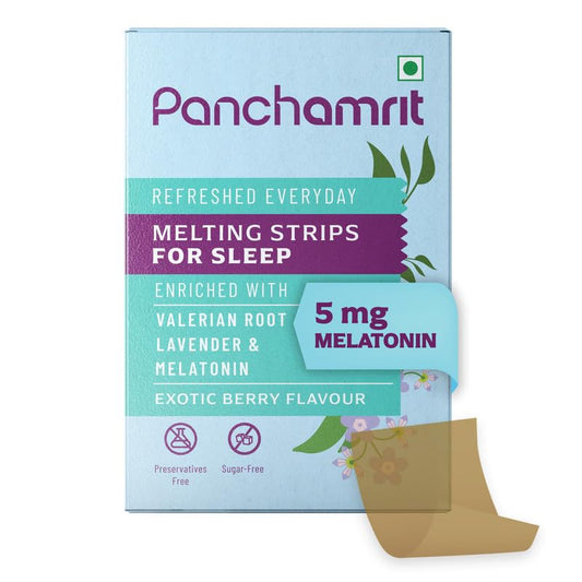 Melatonin 5mg Deep Sleep Supplement – 30 Strips