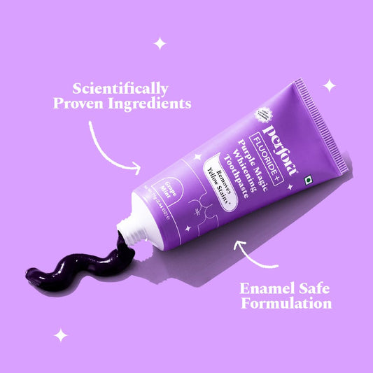 Purple Whitening Toothpaste-125g I v34 Colour Corrector For Teeth