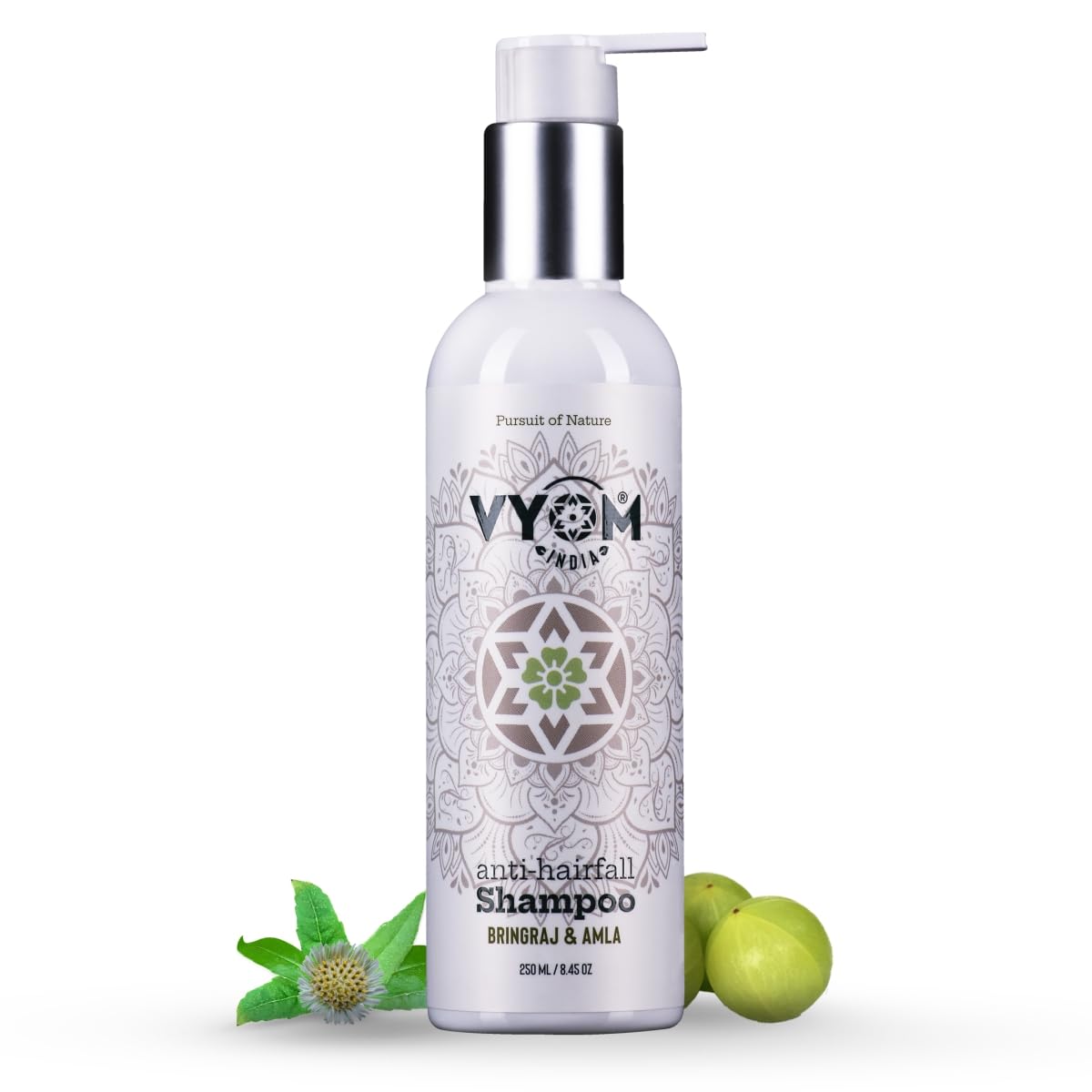 Anti-Hairfall Shampoo 250ml | Bhringraj & Amla with Reetha & Shikakai | 250ml