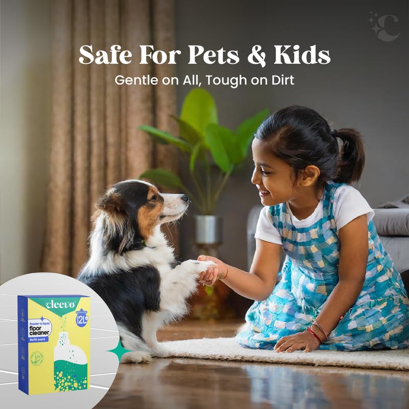 Floor Cleaner Liquid (5L Refill Pack) (Zesty Lemon)