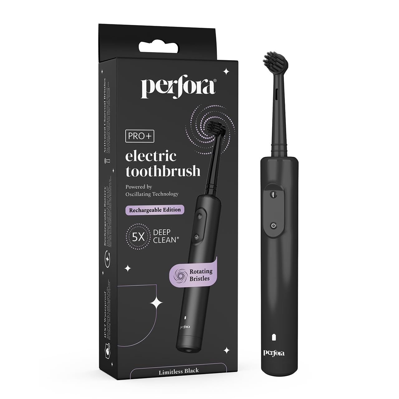 Perfora PRO Oscillating Electric Toothbrush| 2 Year Warranty | Free 3 Sample TP
