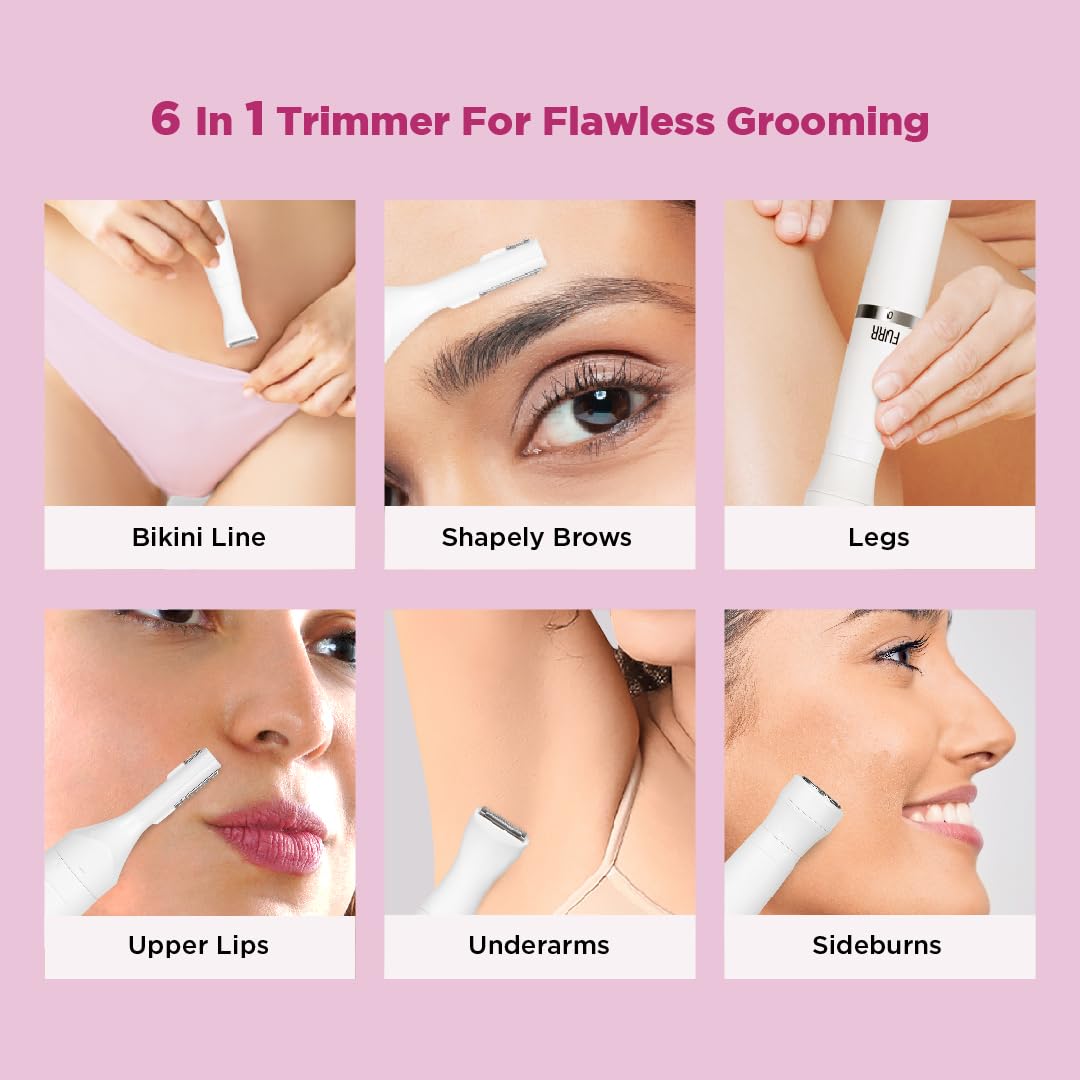 Furr Women Rechargeable Multipurpose Trimmer (1 Year Warranty)