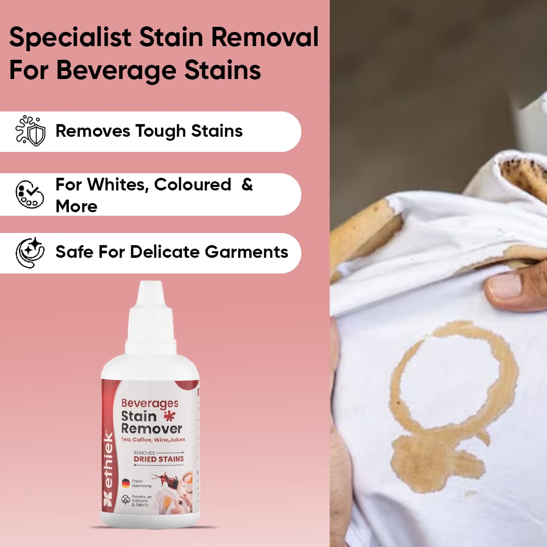 Specialist Stain Remover – Removes Tea, Coffee, Wine & Juice Stains | 50ml