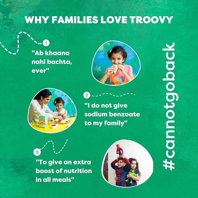 Troovy Healthy Sauce Spread | 800 gm (Pack of 4)