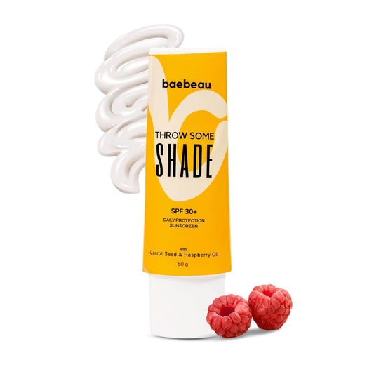 Baebeau Throw Some Shade Daily Protection Sunscreen Gel SPF 30+++  UVA & UVB Protection- 50Gm