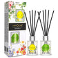 Involve Pura Reed Diffuser Set |Oil Diffuser with Free 10 Reed Sticks | 120ml (Pack of 2)