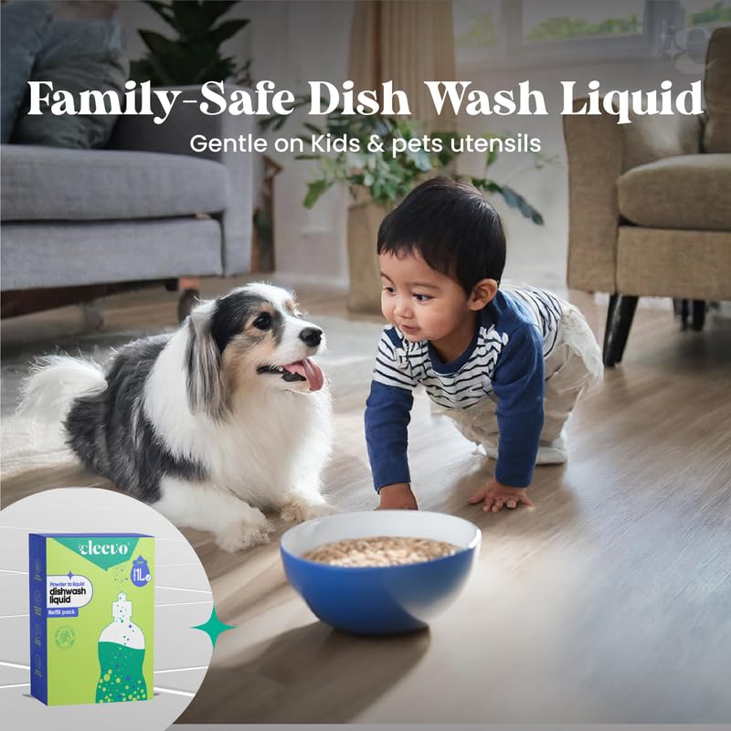 Cleevo Liquid Dishwash Gel - 2 Litre Refill Pack