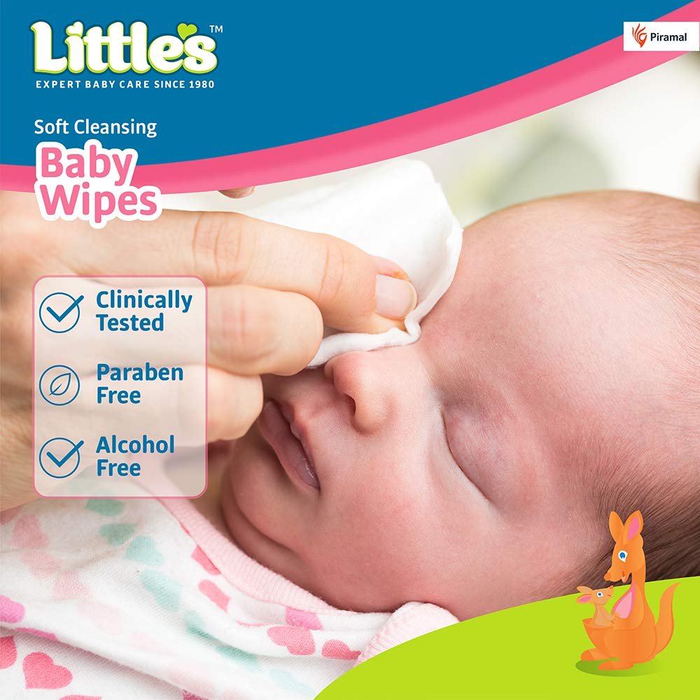 Little's Soft Cleansing Baby Wipes ( 800 Wipes )