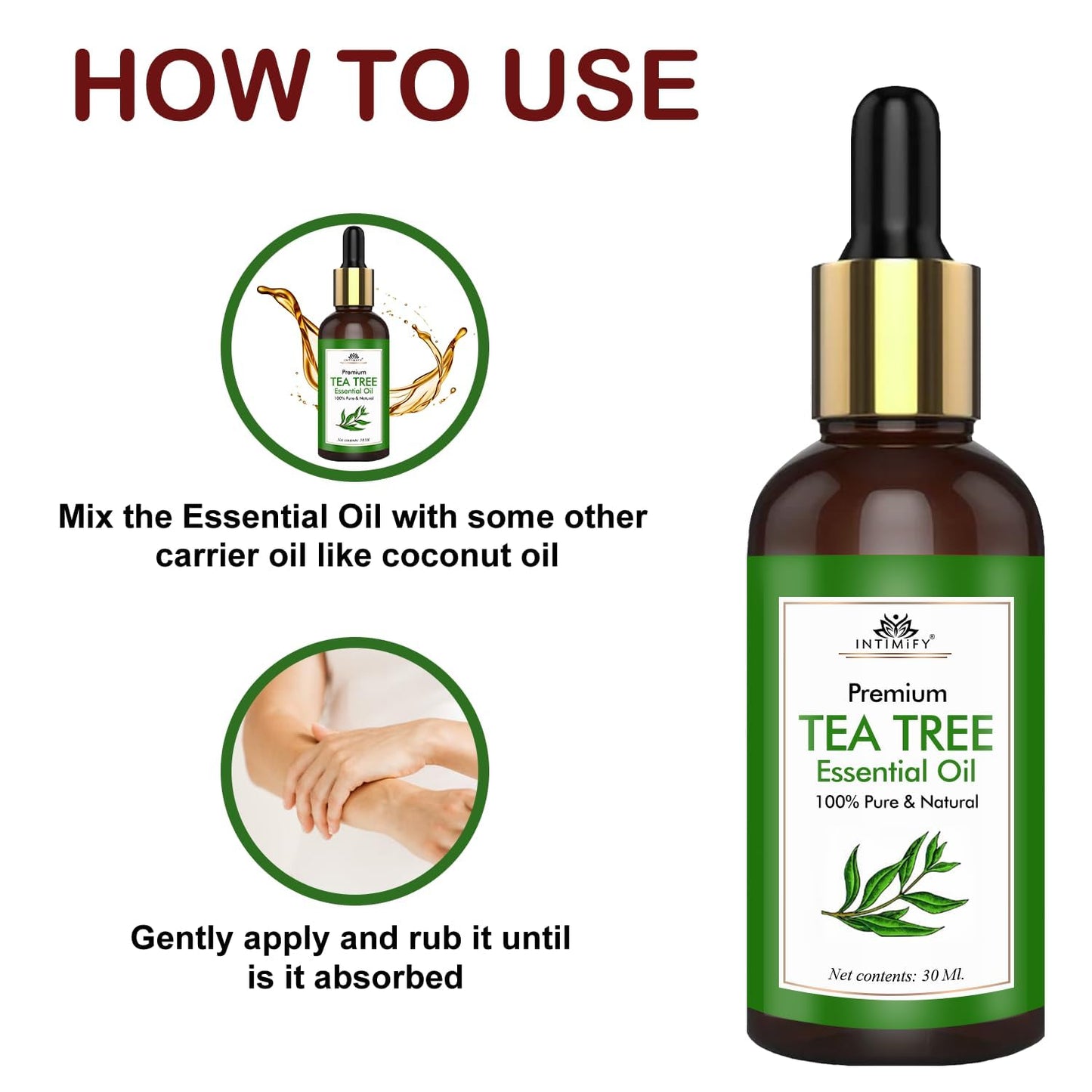 INTIMIFY Tea Tree Essential Oil | 30 ml