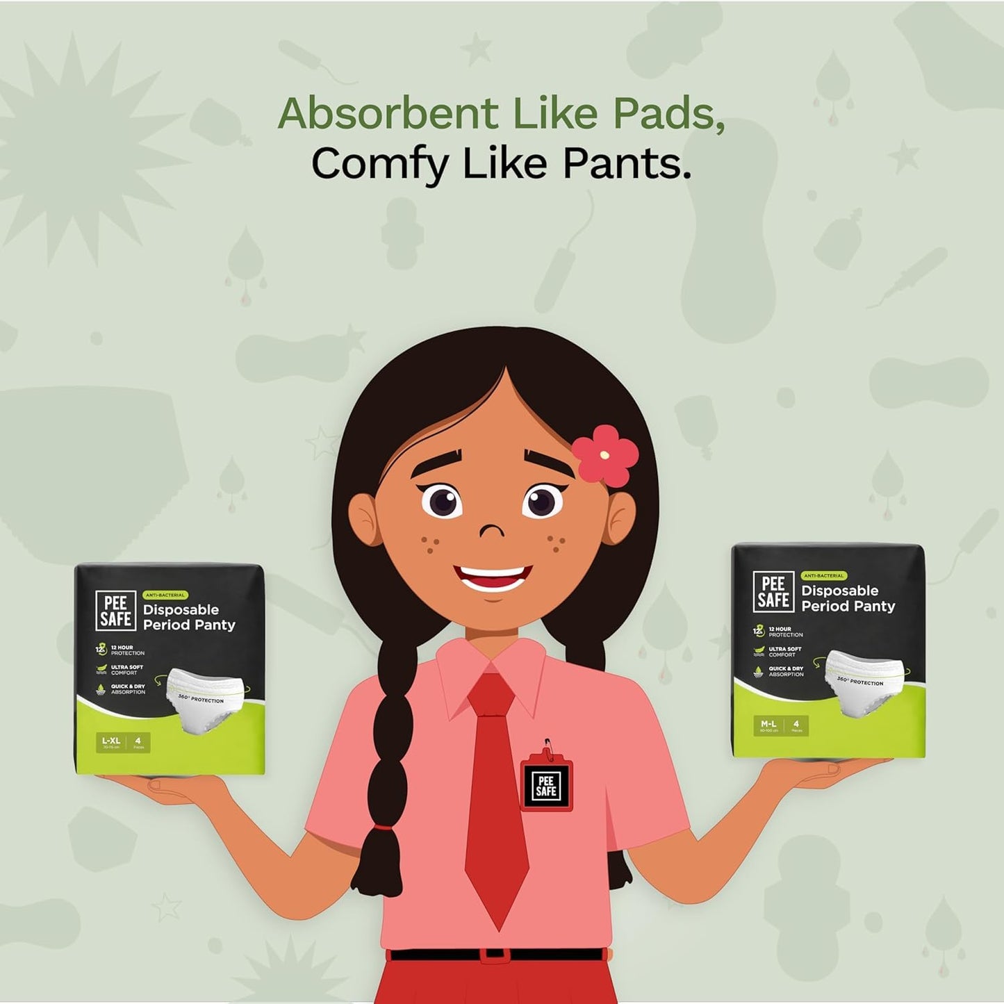 Pee Safe Disposable Period Panties