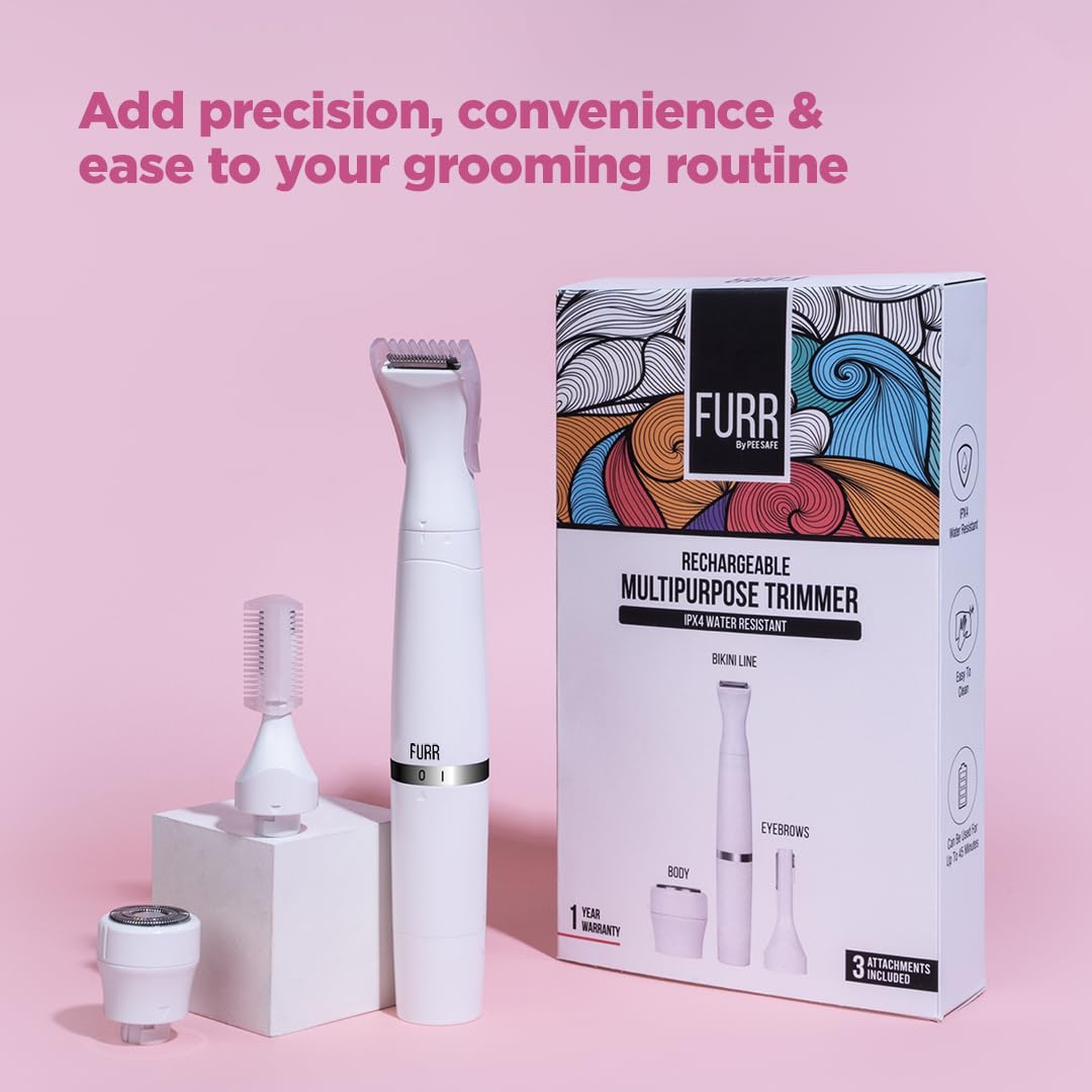 Furr Women Rechargeable Multipurpose Trimmer (1 Year Warranty)