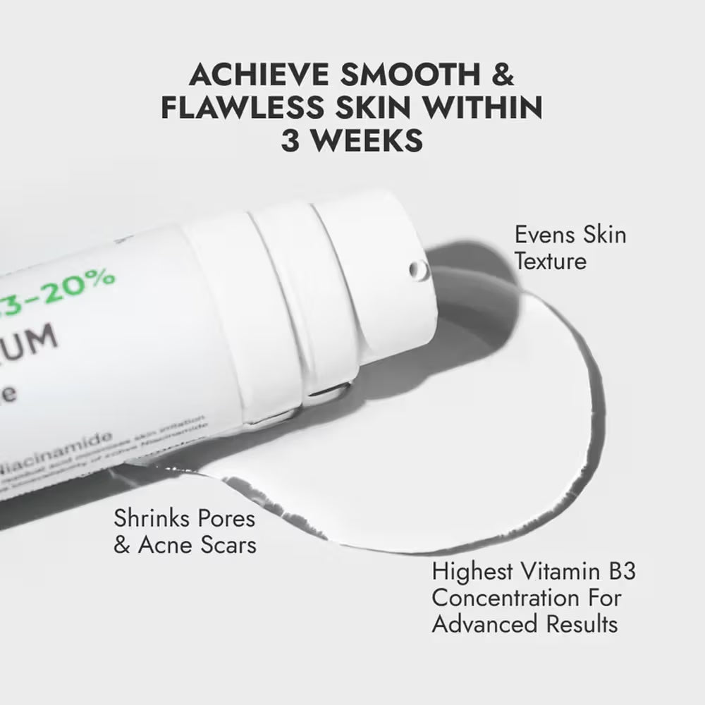 Cos-IQ Niacinamide Vitamin B3-20 Face Serum (30ml)