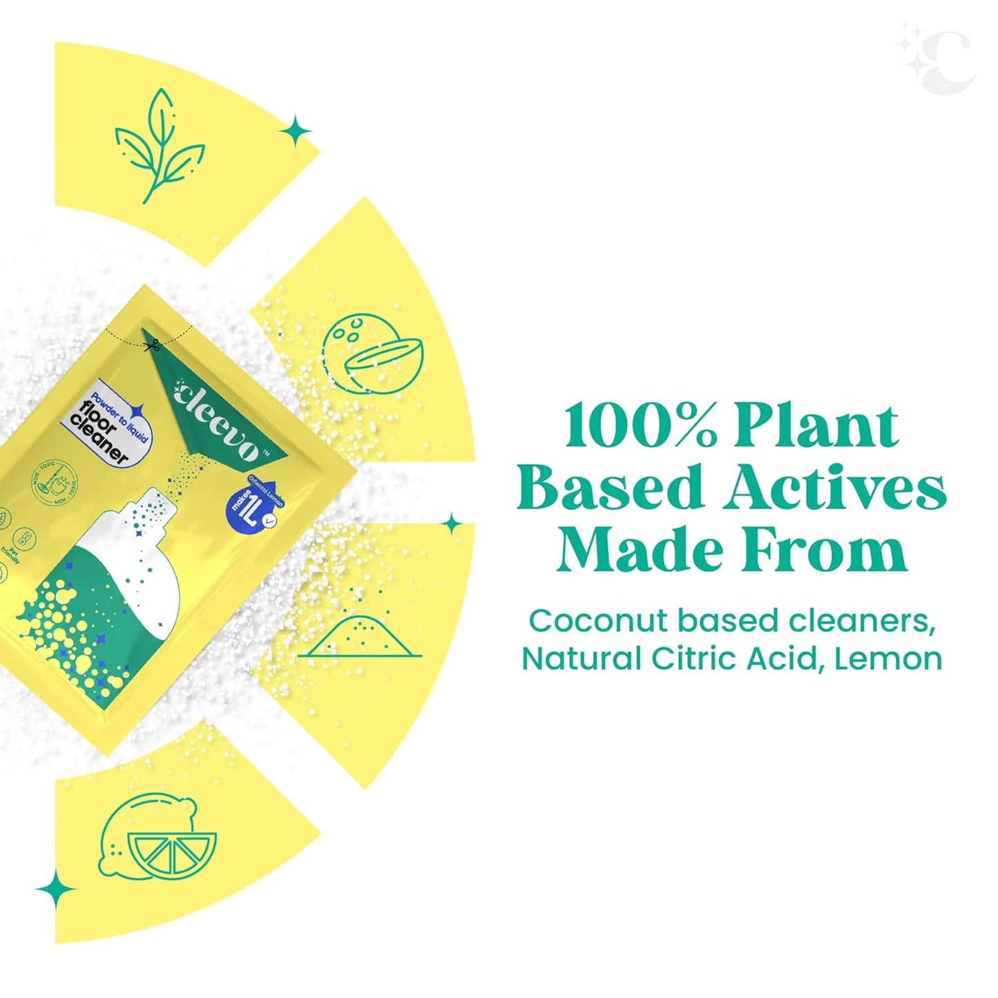 Floor Cleaner Liquid (5L Refill Pack) (Zesty Lemon)