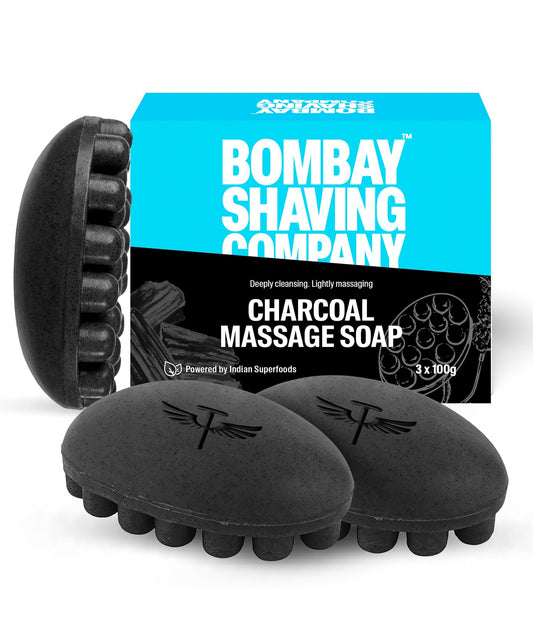 Charcoal Massage Soap  (6 x 100 g)