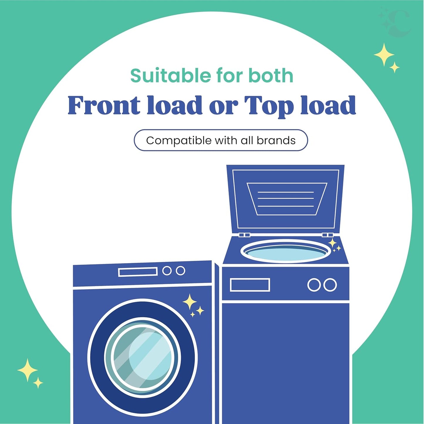 Cleevo Washing Machine Cleaner Powder/Descaler | (Pack of 3) | Front & Top Load Safe