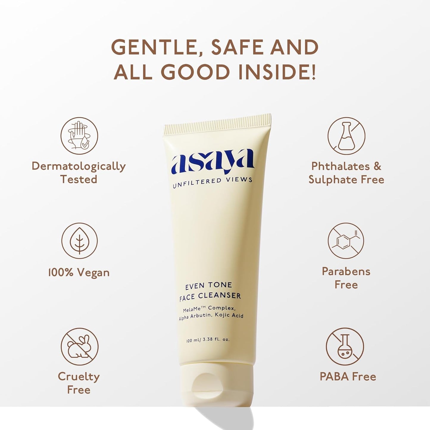 Asaya Dark Spot Removal Face Wash | 100ml