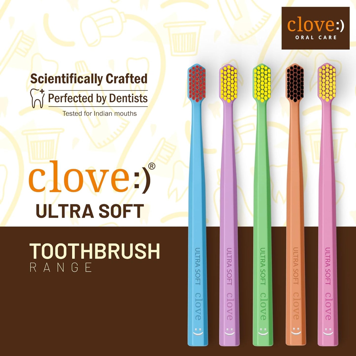 Clove Combo Offer -  Toothpaste & ultra soft toothbrush Combo - 2 Variant Available
