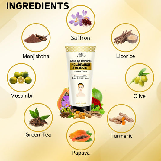 Dark Spot And Pigmentation Cream, Blemishes Removal Cream For Women & Men 50 Gm (Pack Of 1)