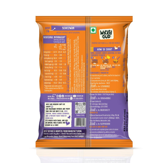 WickedGud Nourishing Instant Noodles Range (Single Packs of Each)