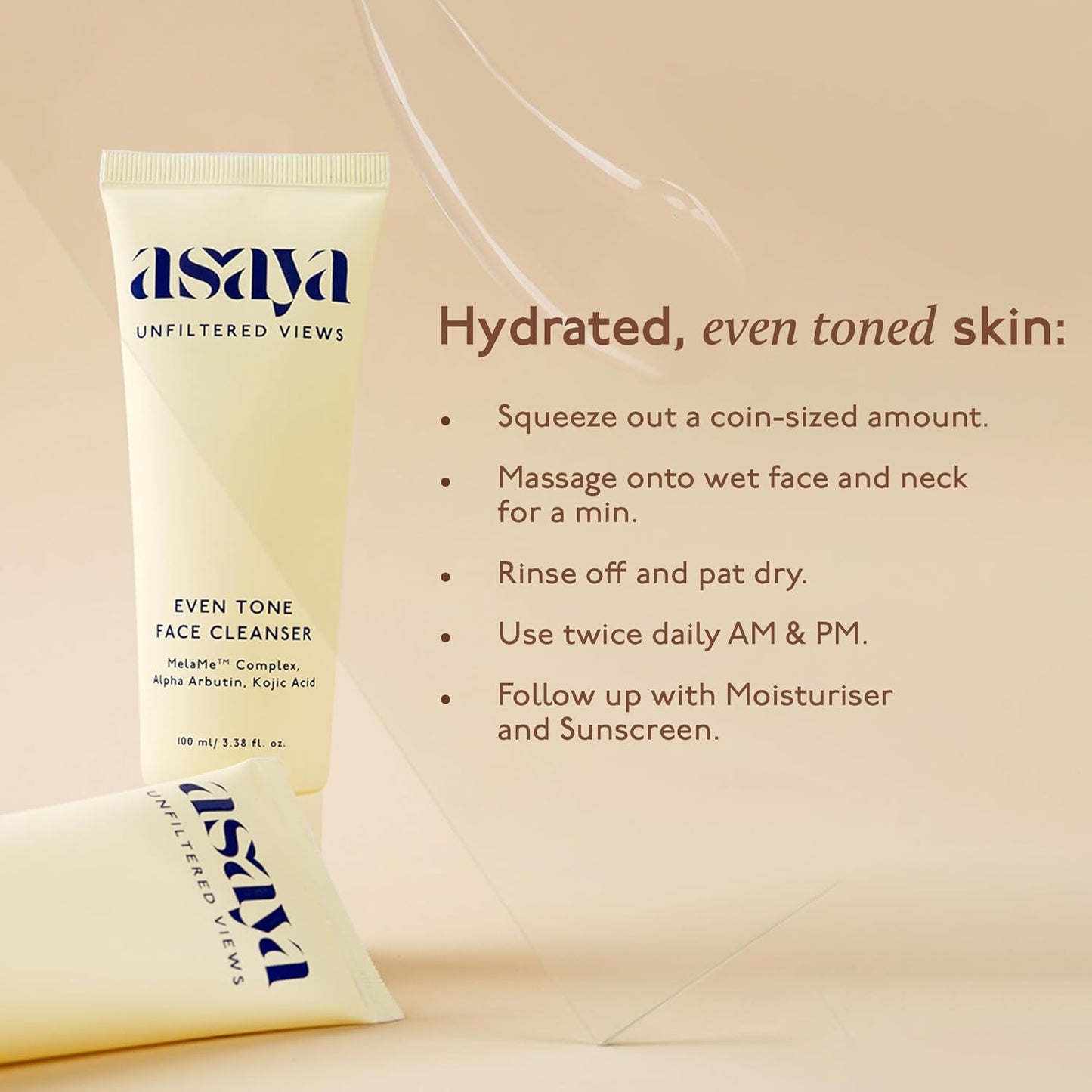 Asaya Dark Spot Removal Face Wash | 100ml