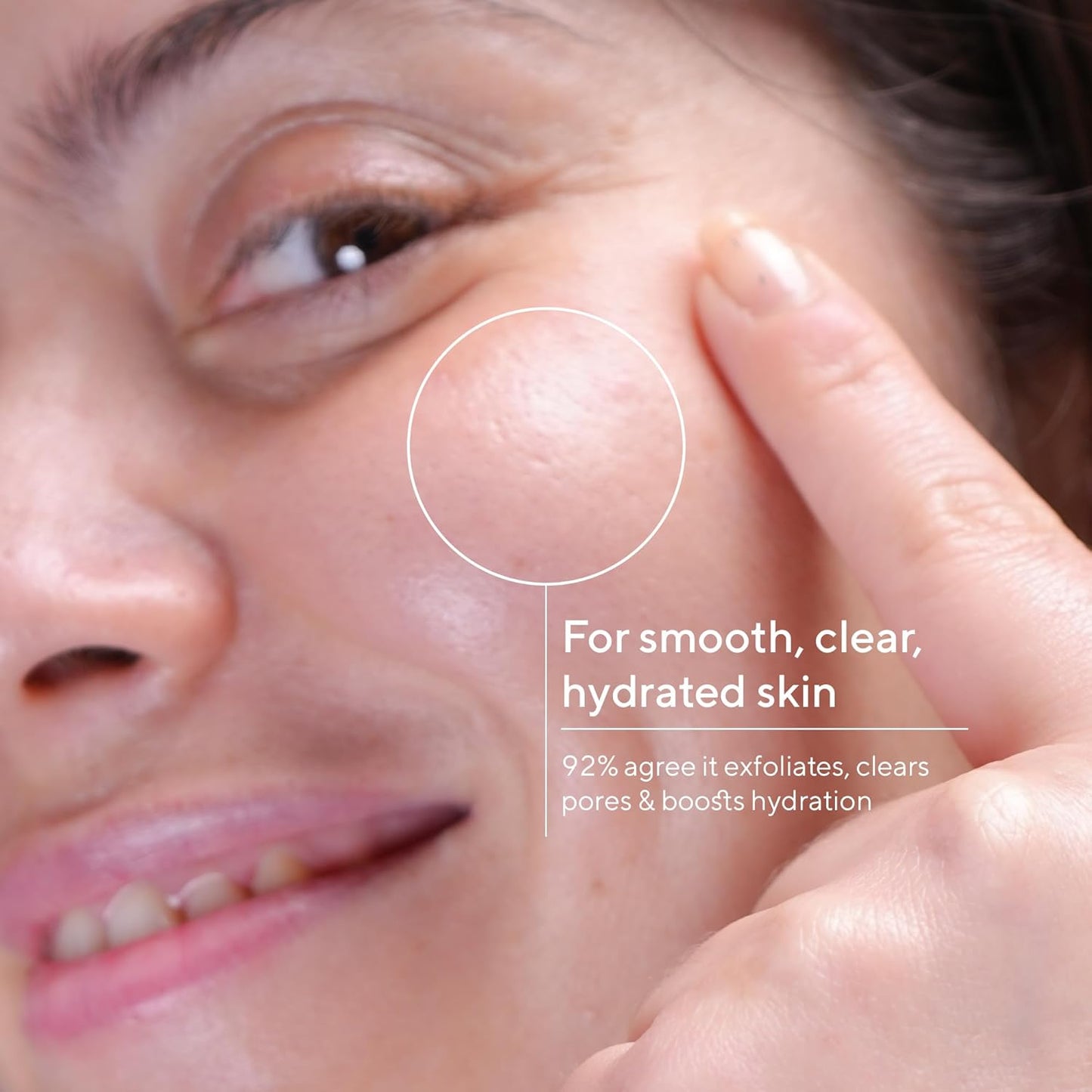 Cos-IQ Exfoliating Face Wash for Oily & Dry Skin | Face Cleanser for Acne, Pimples, Skin Brightening, Dirt & Oil Control | 100ml