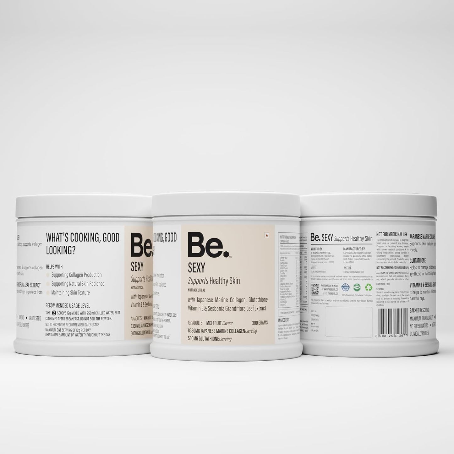 Be. Japanese Marine Collagen Powder for Women & Men | 300g