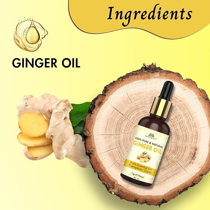 INTIMIFY Ginger Oil For Weight Loss Belly Fat, Fat Loss Oil (30ml)