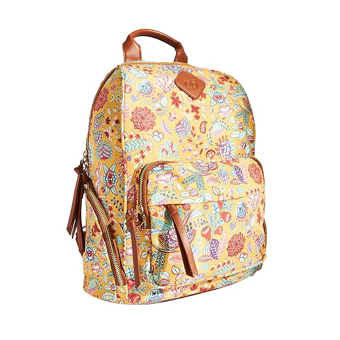 Chumbak Backpack for Women | Stylish Canvas Laptop Hand Bag | Office Bag/College Essentials/Travel Backpack for Girls