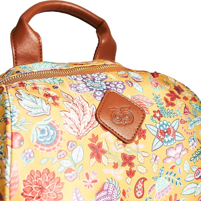 Chumbak Backpack for Women | Stylish Canvas Laptop Hand Bag | Office Bag/College Essentials/Travel Backpack for Girls