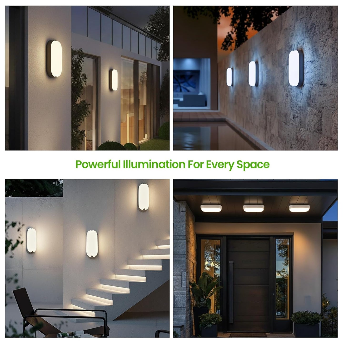 LEDURE 10W Zyro LED Bulkhead Light