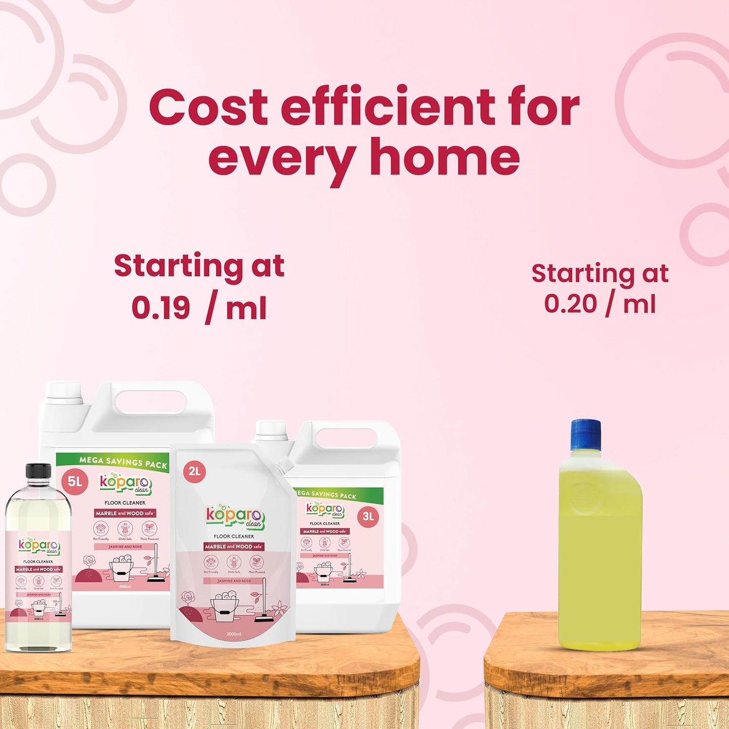 Koparo Natural Disinfectant Floor Cleaner Liquid | 1000ml