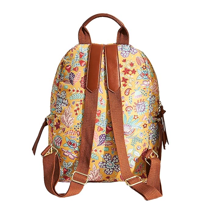 Chumbak Backpack for Women | Stylish Canvas Laptop Hand Bag | Office Bag/College Essentials/Travel Backpack for Girls